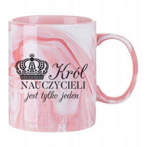 Kubek Prezent Dla Nauczyciela KRÓL NAUCZYCIELI Wz