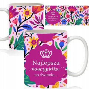 KUBEK Prezent na DZIEŃ NAUCZYCIELA Wiele WZORÓW