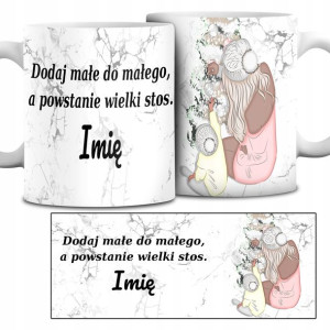 Kubek Prezent Świąteczny ŚWIĘTA MIKOŁAJKI IMIĘ Wz