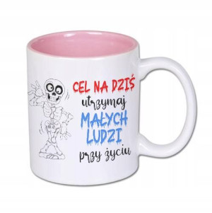Kubek Różowy Na Prezent Na Dzień Nauczyciela Wz