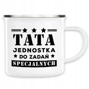 Kubek Stalowy Prezent Na Dzień OJCA dla Taty WZORY