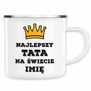 Kubek Stalowy Prezent Na Dzień OJCA dla Taty WZORY