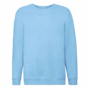 Wygodna Modna Bluza Dziecięca Sportowa BLUE - 152