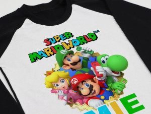 Piżama Dziecięca Piżamka Długi Rękaw MARIO 134 Wzo