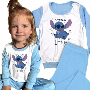Piżamka Piżama Dziecko LILO I STITCH IMIĘ Wz - 92