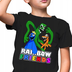 Koszulka Dziecięca 110-116 RAINBOW FRIENDS Wzory
