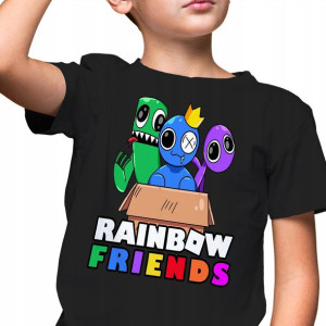 Koszulka Dziecięca 110-116 RAINBOW FRIENDS Wzory