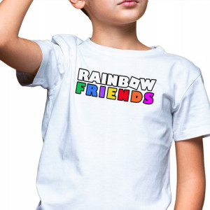 Koszulka Dziecięca 122-128 RAINBOW FRIENDS Wzory