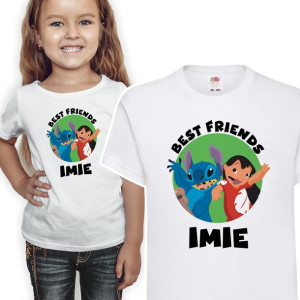 Koszulka Dziecięca 134-140 Lilo i Stitch Friends W