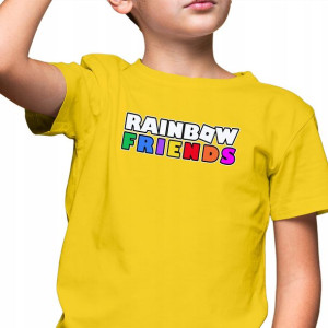 Koszulka Dziecięca 134-140 RAINBOW FRIENDS Wzory