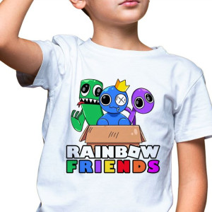 Koszulka Dziecięca 134-140 RAINBOW FRIENDS Wzory