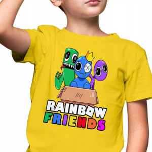 Koszulka Dziecięca 134-140 RAINBOW FRIENDS Wzory