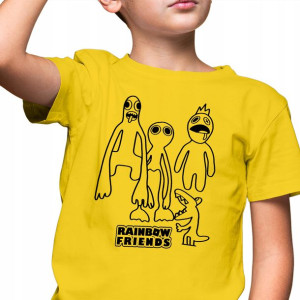 Koszulka Dziecięca 134-140 RAINBOW FRIENDS Wzory