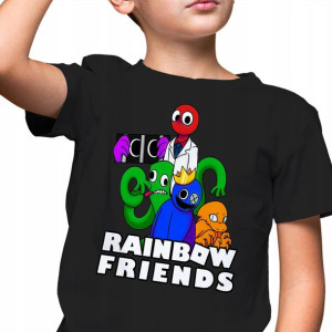 Koszulka Dziecięca 86-92 RAINBOW FRIENDS Wzory