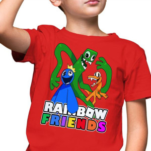 Koszulka Dziecięca 98-104 RAINBOW FRIENDS Wzory