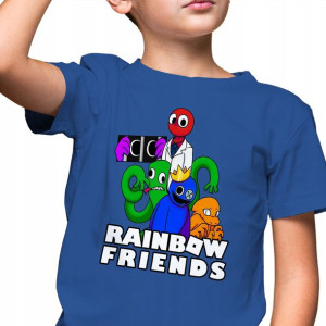 Koszulka Dziecięca 98-104 RAINBOW FRIENDS Wzory