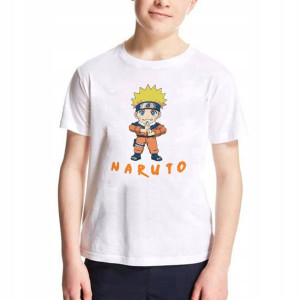 Modna Koszulka Dziecięca 110-116 ANIME Manga Wzory