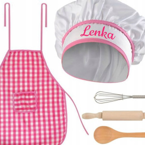 Zestaw Małego Kucharza Personalizowany Lenka
