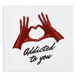 Album Na Zdjęcia na prezent ADDICTED TO YOU Wzory