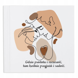 Album Na Zdjęcia na prezent PRZYJAŹŃ I RADOŚĆ Wz