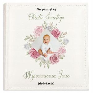 Album Zdjęcia Chrzest Święty Personalizowany Wzory