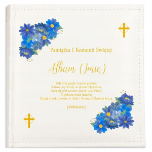Album Zdjęcia Komunię Świętą Personalizowany Wzory