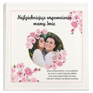 Personalizowany ALBUM Dla Mamy DZIEŃ MATKI Wzory