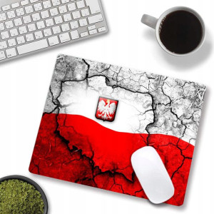 Podkładka na biurko dla gracza 22x18 POLSKA WZORY