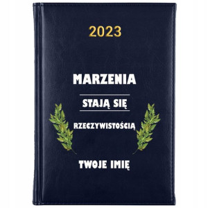 Kalendarz A5 2023 GRANAT Dla Przyjaciółki IMIĘ WZ