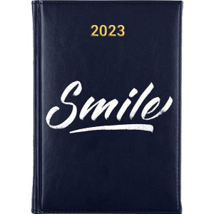 Kalendarz A5 2023 GRANAT Subtelne Napisy Wzory