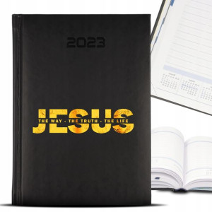 Kalendarz GOLD 2023 CHRZEŚCIJAŃSKIE Jesus Wzory