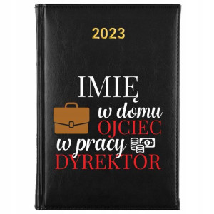 Kalendarz Notes A5 2023 Prezent DLA TATY IMIE Wz