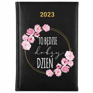 Kalendarz Notes A5 2023 Prezent Motywacyjne Wzory