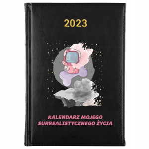 Kalendarz Notes A5 2023 Prezent UROCZE Wzory IMIE