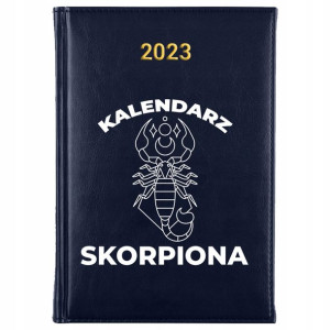 Kalendarz Notes Granat A5 2023 DLA ZODIAKARY Wz