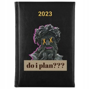 Kalendarz Notes Planer A5 2023 ARTYSTYCZNE Wz IMIE