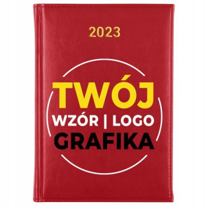 KALENDARZ Planer Książkowy A5 2023 TWOJE LOGO