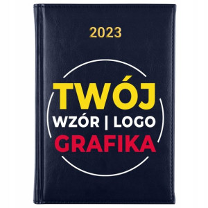 KALENDARZ Planer Książkowy A5 2023 TWOJE LOGO