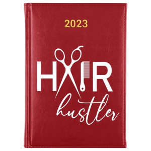 Kalendarz Planner A5 2023 Dla FRYZJERKI Top Wzory