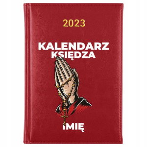 Kalendarz Planner A5 2023 Dla KSIĘDZA IMIĘ Wzory