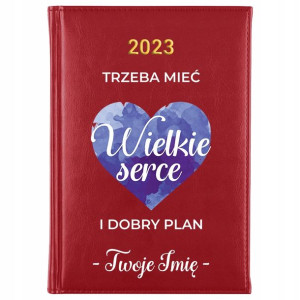 Kalendarz Planner A5 2023 Dla Nauczyciela IMIĘ Wz