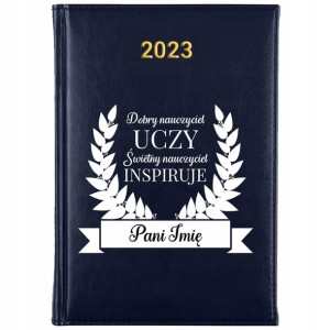 Kalendarz Planner A5 2023 Dla Nauczyciela IMIĘ Wz
