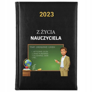 Kalendarz Planner A5 2023 Dla Nauczyciela IMIĘ Wz