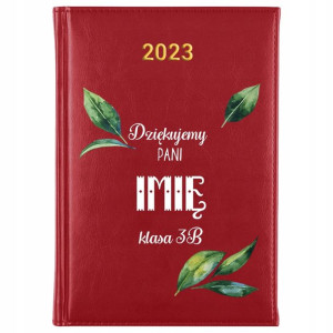 Kalendarz Planner A5 2023 Dla Nauczyciela IMIĘ Wz