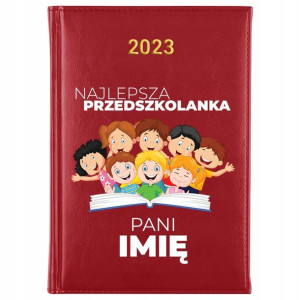 Kalendarz Planner A5 2023 Dla Nauczyciela IMIĘ Wz