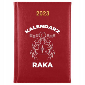 Kalendarz Planner A5 2023 Znaki Zodiaku Imię Wzory