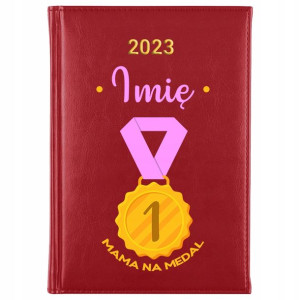Kalendarz Planner Notes A5 2023 Dla Mamy IMIĘ Wz