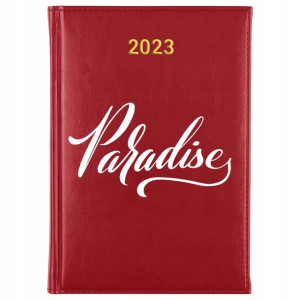Kalendarz Planner Notes A5 2023 Modne Napisy Wzory