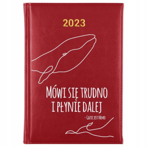 Kalendarz Planner Notes A5 2023 Motywacyjne Wzory