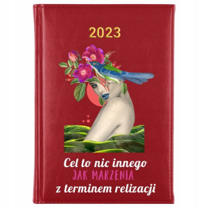 Kalendarz Planner Notes A5 2023 Nowoczesne Wzory